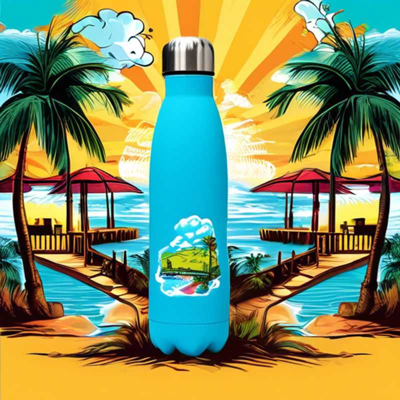 Botella de agua reutilizable para tomar decisiones inteligentes de compra