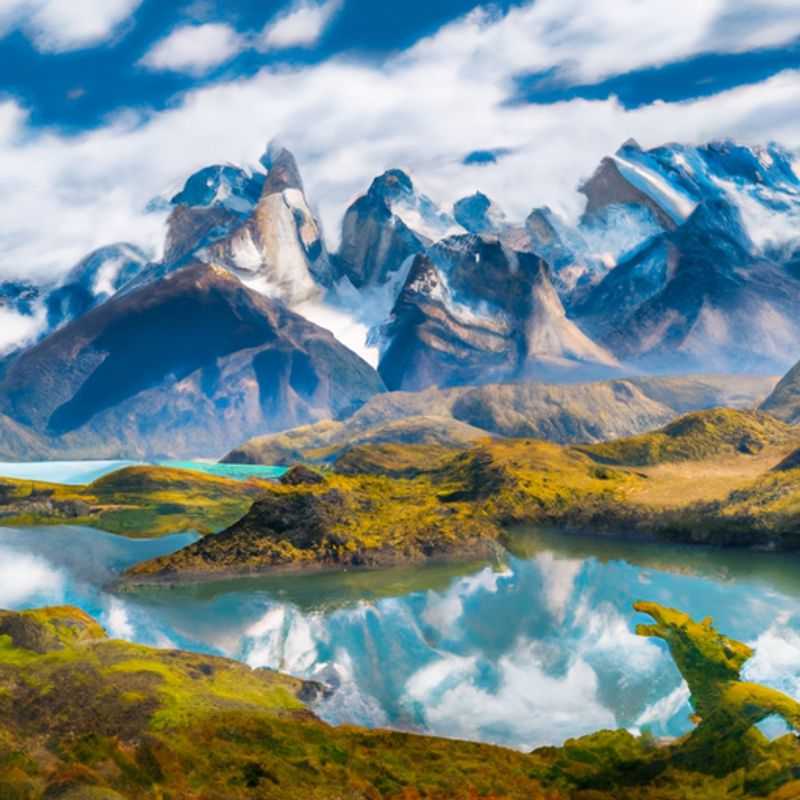 Découverte des splendeurs du Camping Paine Grande à Torres del Paine en automne
