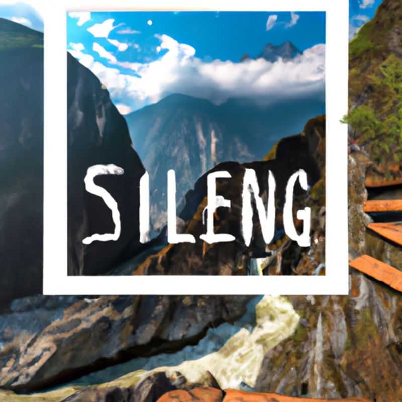 Six digital nomads embarking on an invigorating two-week adventure through the breathtaking Tiger Leaping Gorge in China during the vibrant spring season, surrounded by the gorge's majestic peaks and lush greenery.
