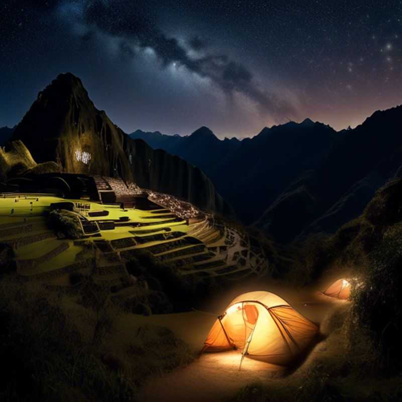 Explorez les ruines d'Ollantaytambo sur le sentier Inca vers Machu Picchu en automne
