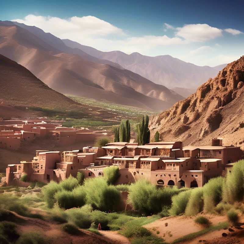 Explora los paisajes escénicos de las montañas del Atlas: una caminata invernal en Marruecos