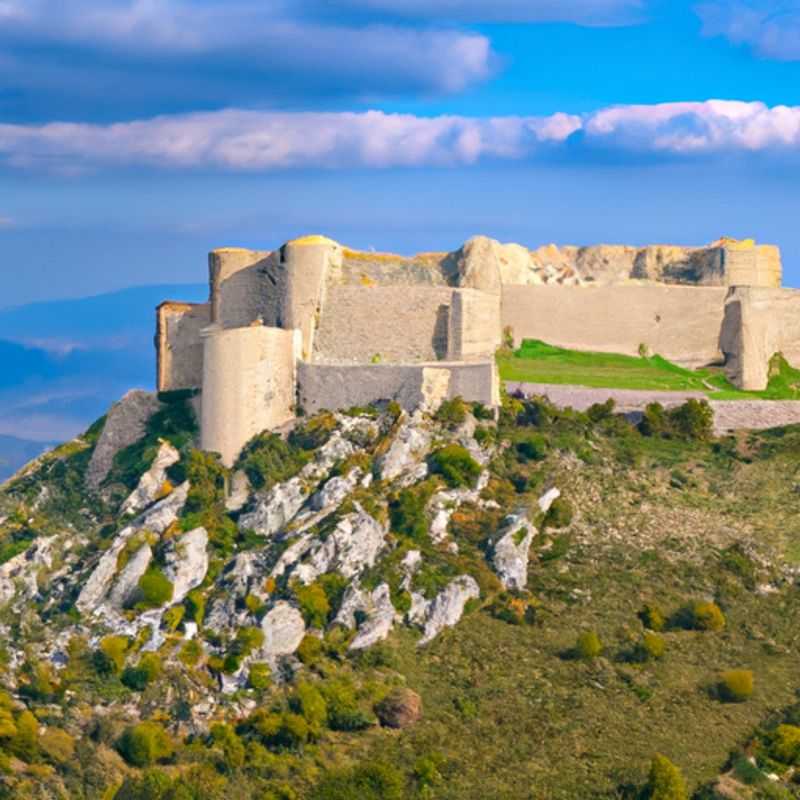 Visita al imponente y fascinante Castillo de Peyrepertuse en el País Cátaro