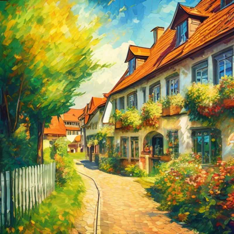 Quatre amis, backpackers gourmands, explorent le sentier de Heilbronner Weg, baigné de soleil estival, à la recherche de saveurs et de paysages allemands enchanteurs.