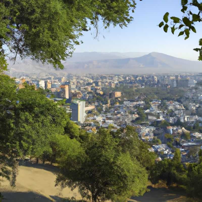 La Chascona - Maison de Pablo Neruda à Santiago, Chili au printemps