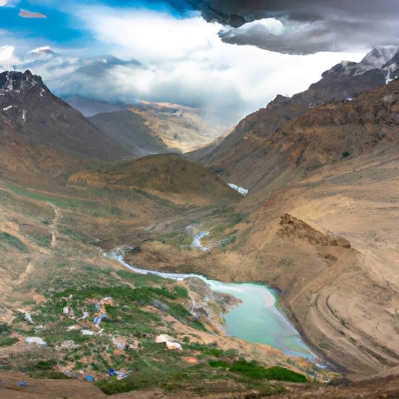 Visita al Monasterio de Key en la excursión Spiti Valley Trek, India, durante la primavera