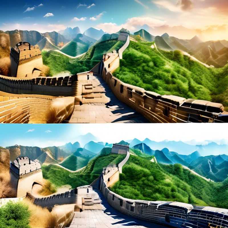 Experimenta una ceremonia del té tradicional en la Gran Muralla China durante el otoño