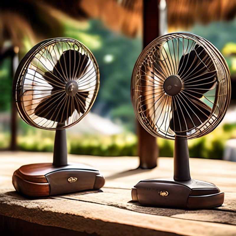 Explora las ruinas antiguas con un ventilador recargable: ¡Una primavera inolvidable en Rechargeable Fans!