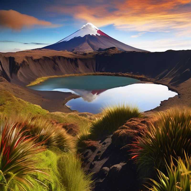 Un Lac Turquoise au Cœur du Volcan : Explorer le Cotopaxi en Équateur