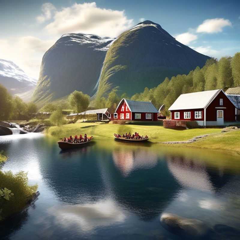 Discovering Nature's Bounty: Foraging for Wild Berries and Mushrooms in Aurlandsdalen Valley, Norway This Spring