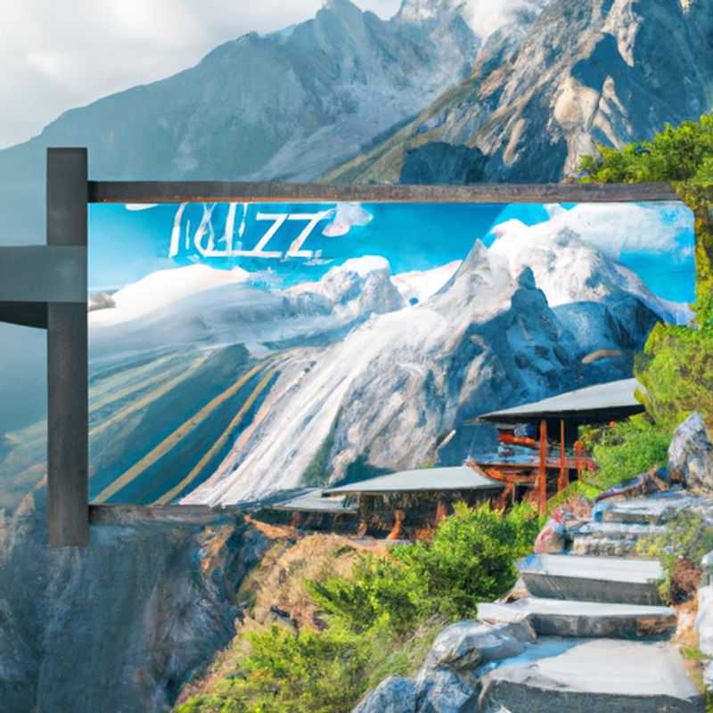 Découverte du parc national de Pudacuo au printemps, dans les gorges du Saut du Tigre, en Chine