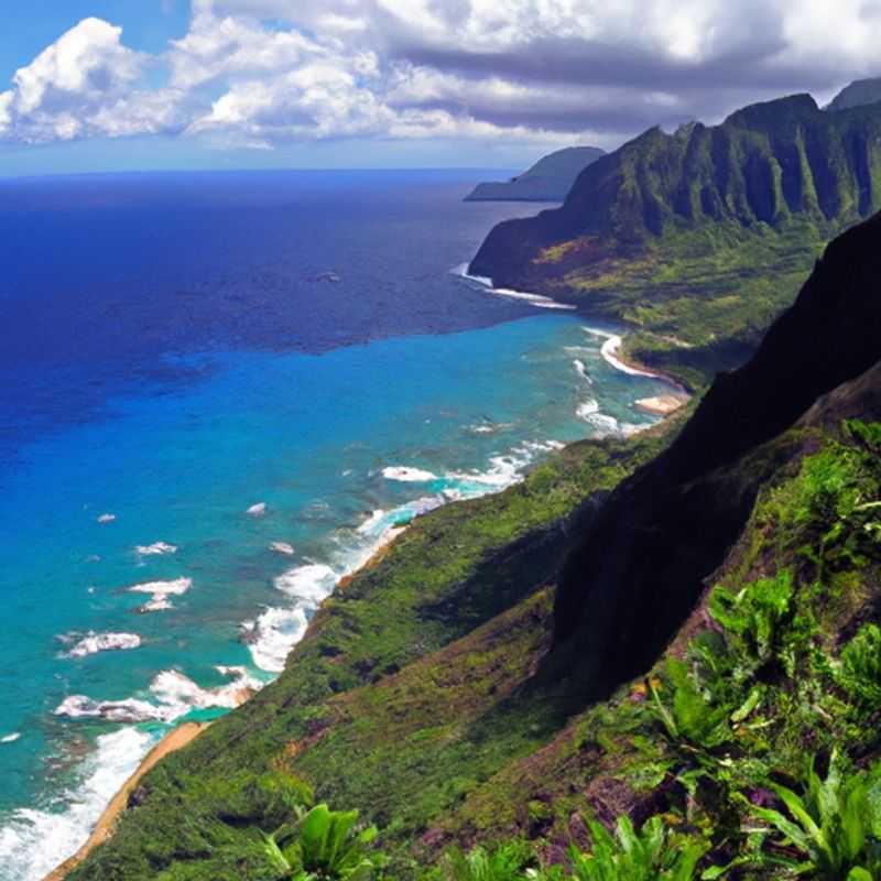 Explorando el paraíso secreto de la playa de Kalalau en Hawái durante la primavera