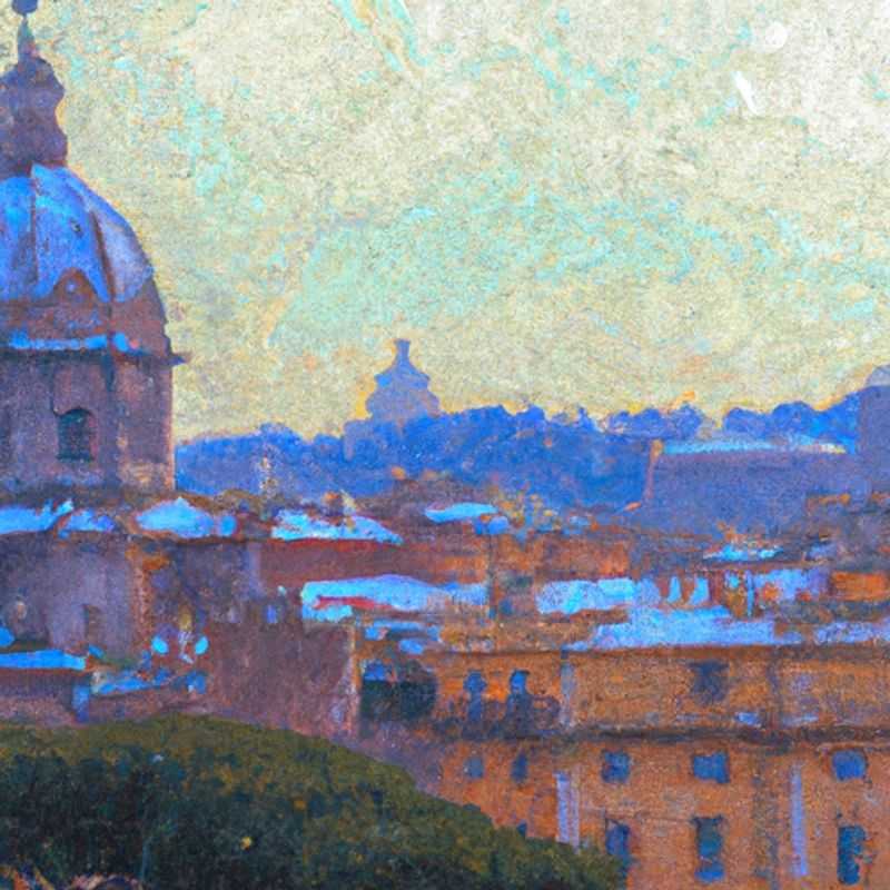 A lone digital nomad, bathed in the warm glow of Rome's winter sun, finds respite and inspiration amidst the ancient ruins of the Colosseum, a testament to the city's enduring legacy.