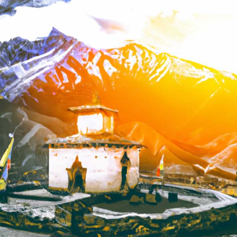 Exploration de la ville de Pokhara dans les Annapurna Circuit, Népal, en automne