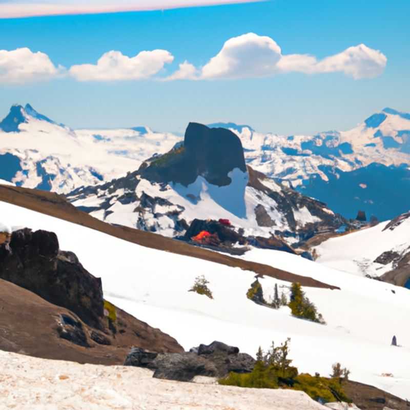 Esquí en Black Tusk: Una aventura invernal inolvidable en British Columbia