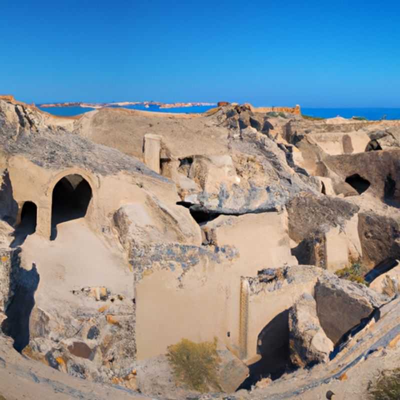 La Plage de Kamari à Santorin : Un Joyau Volcanique au Printemps