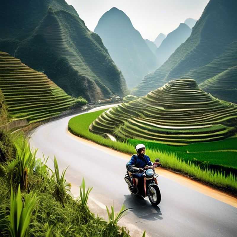 Descubre las Montañas Gemelas Quan Ba y su icónica cima en forma de corazón en el Bucle de Ha Giang, Vietnam: Una aventura entre el verano y el otoño