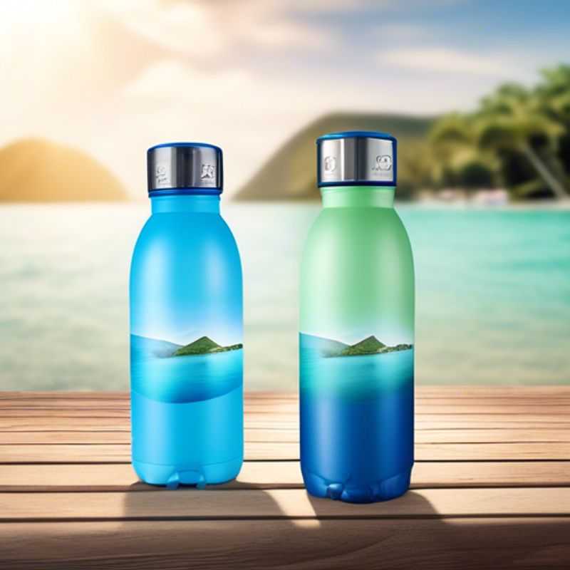 Bouteilles d'eau réutilisables pour une hydratation écologique et durable