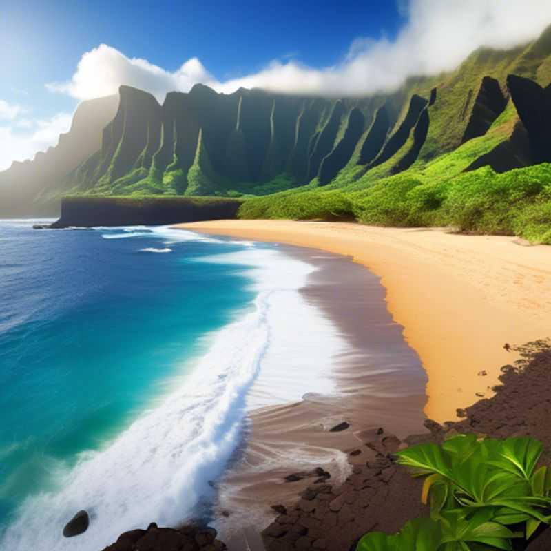 Émerveillez-vous sous le ciel étoilé : Observer la Voie lactée sur le sentier Kalalau à Hawaii au printemps