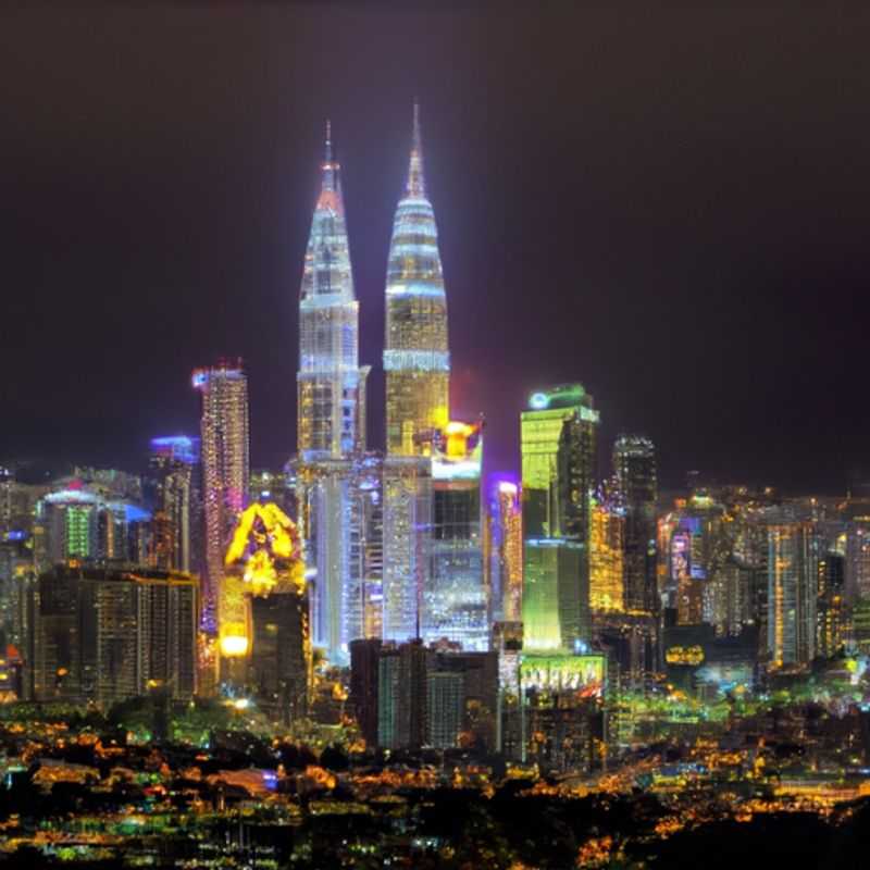 Visite culinaire de rue à Kuala Lumpur en été