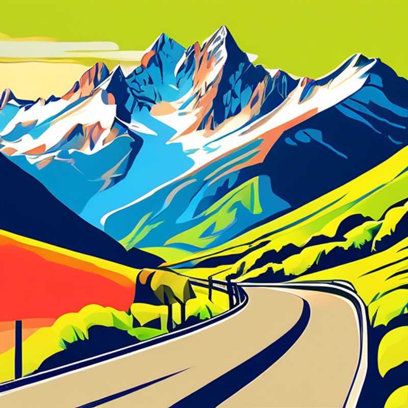 Una familia de nómadas digitales, The Gap Year Traveler, disfruta de un viaje en caravana por la Haute Route, con vistas impresionantes de los Alpes suizos y franceses en primavera. ¡Un viaje épico para una familia que trabaja de forma remota!
