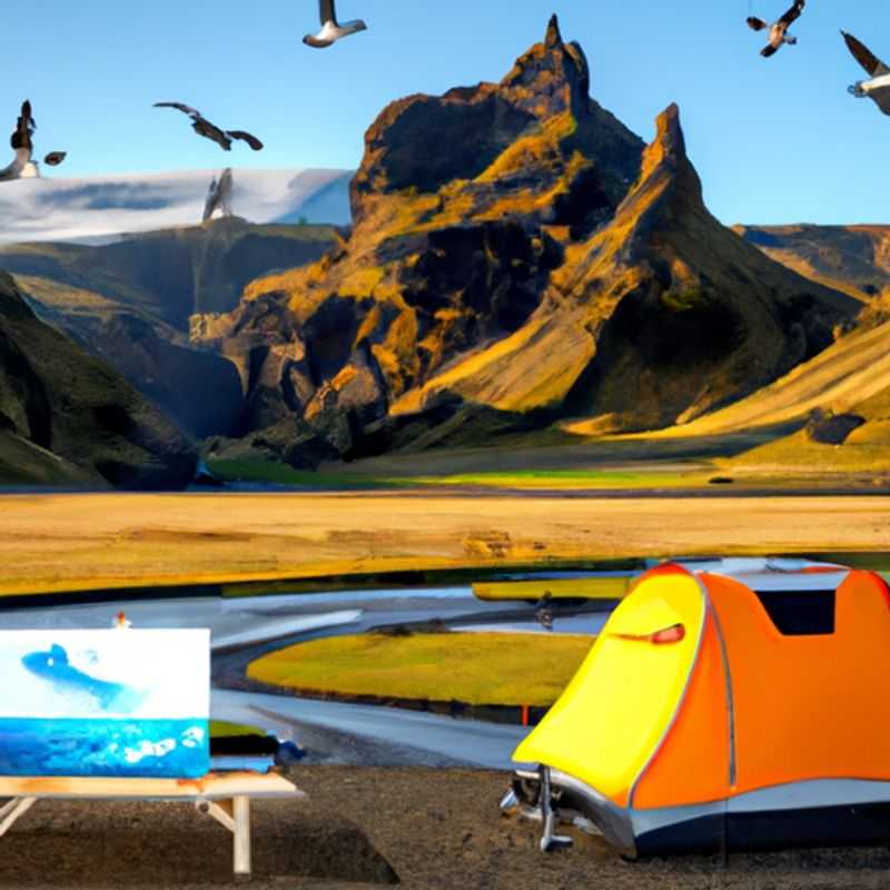 Un voyageur solitaire contemple l'étendue époustouflante de la route circulaire d'Islande, un ruban d'asphalte sinueux serpentant à travers des paysages à couper le souffle, lors de son odyssée printanière de deux semaines.