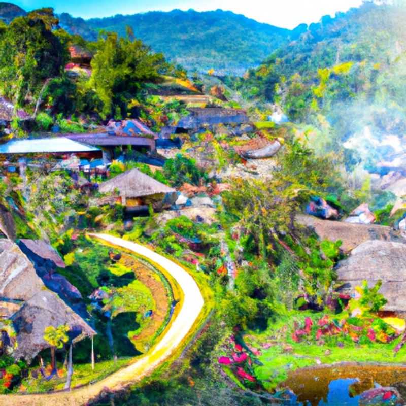 Jardín Botánico de la Reina Sirikit: Un Oasis Invernal en el Corazón de Chiang Mai