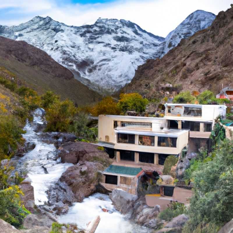Visite du village d'Imlil au printemps à Toubkal, Maroc