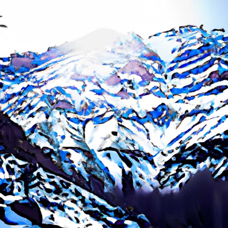 Un voyageur solitaire se tient au sommet du mont Toubkal, le plus haut sommet d'Afrique du Nord, admirant la vue imprenable sur les montagnes enneigées de l'Atlas, lors de son excursion de 5 jours entre l'hiver et le printemps à Toubkal, au Maroc.