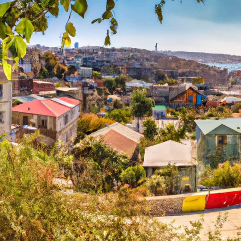La colorada de los cerros de Valparaíso, La Sebastiana de Neruda