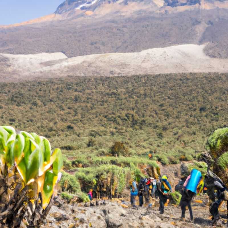 Camping at Shira Plateau in Mount Kilimanjaro: A Springtime Adventure