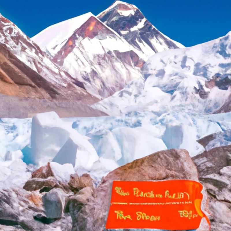 Trek a Dingboche en el Campo Base del Monte Everest, Nepal durante el invierno