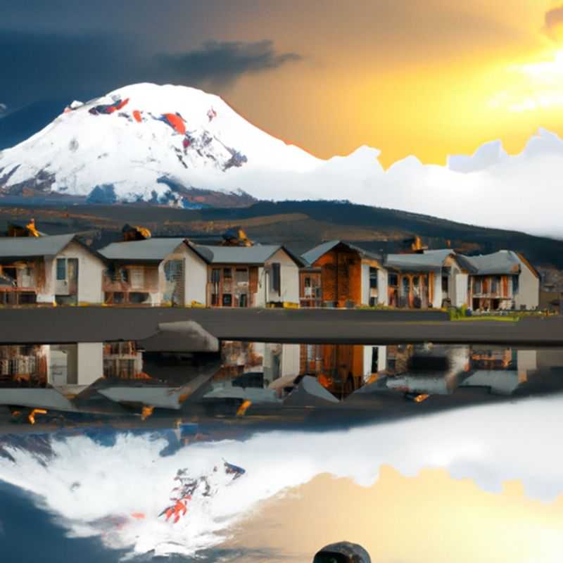 Un nómada digital contempla la imponente majestuosidad del Parque Nacional Cotopaxi, un paraíso natural en Ecuador, durante su aventura otoñal de 4 días.