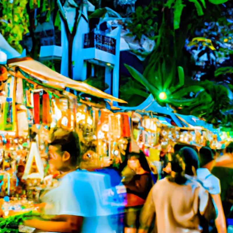 Un paseo invernal por el vibrante Mercado Nocturno de Chiang Mai