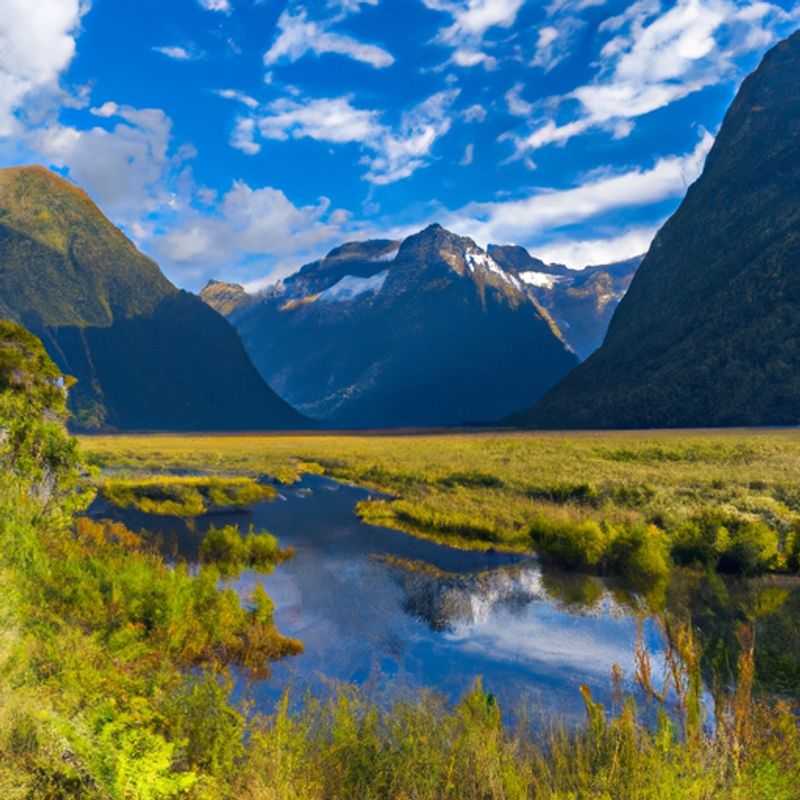 Un voyageur solitaire s'émerveille devant la beauté saisissante du Milford Track enneigé, en Nouvelle-Zélande, lors de son excursion hivernale de deux semaines.