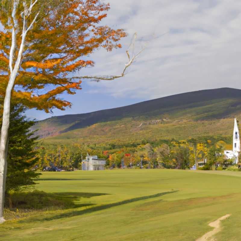 A couple ventures into the heart of the White Mountains in New Hampshire, USA, during the vibrant season of spring, surrounded by lush greenery and crisp mountain air, ready to explore the region's natural wonders over the course of their 5-day adventure.
