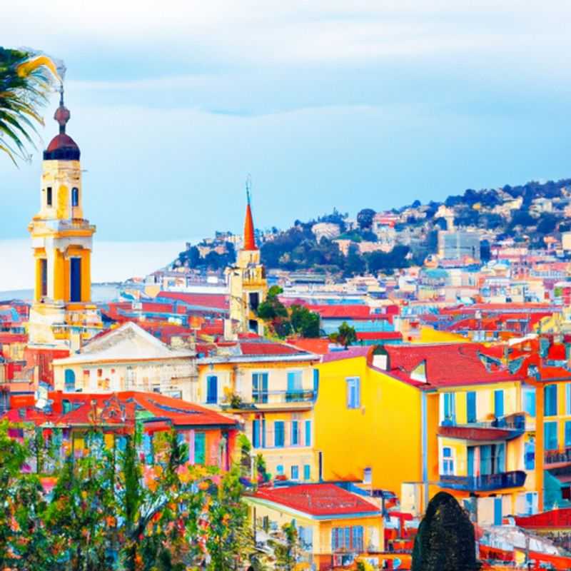 Un paseo encantador por el Promenade des Anglais en el invierno de Niza
