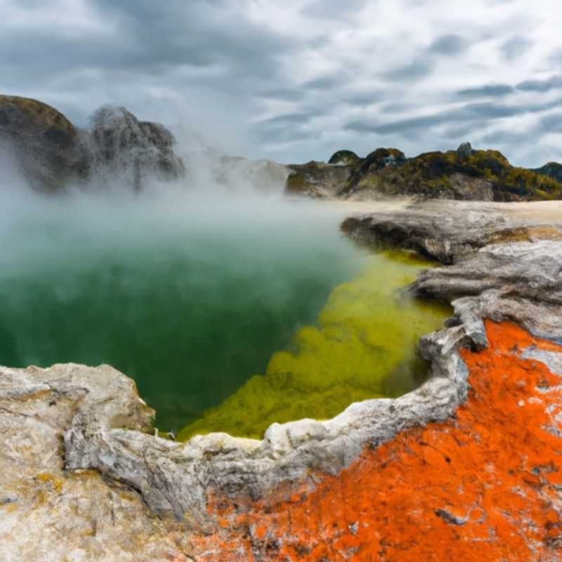 Cuatro nómadas digitales exploran el fascinante paisaje geotérmico de Rotorua, Nueva Zelanda, durante su escapada de 4 días en invierno, sumergiéndose en la belleza natural y la cultura única de la región.