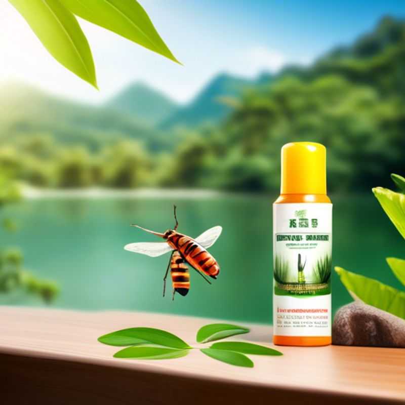 Un répulsif contre les insectes pour se protéger des piqûres.