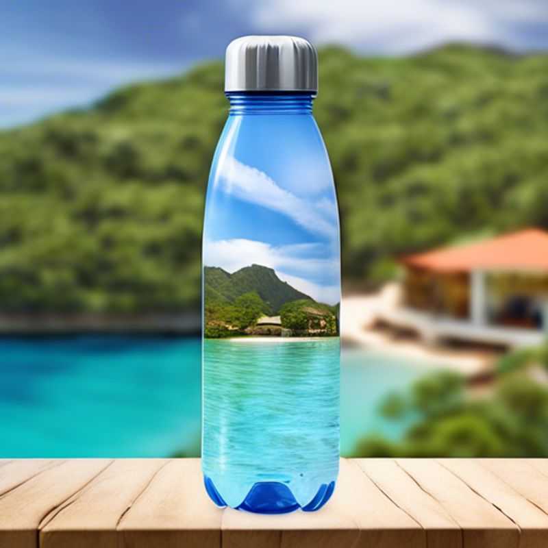 Botella de agua reutilizable para tomar decisiones inteligentes de compra