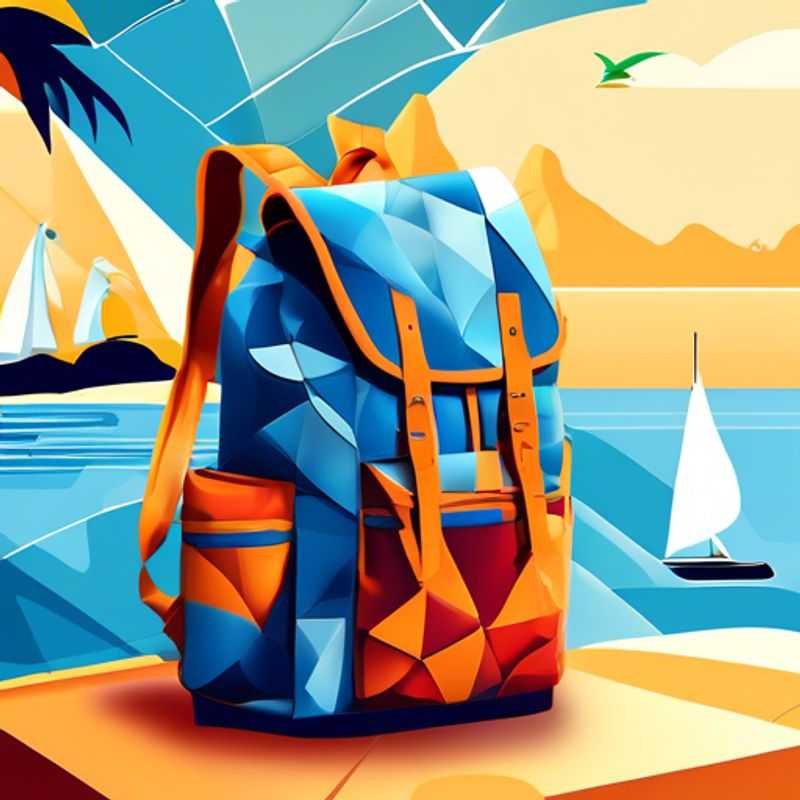 A versatile daypack or backpack, ready for adventure.