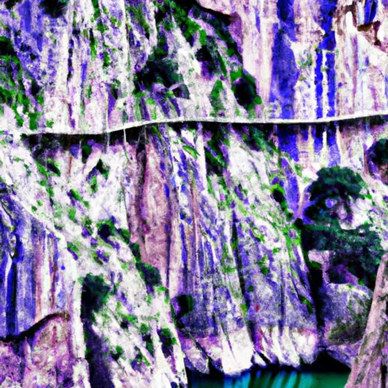 Four intrepid hikers traverse the vertiginous walkways of the Caminito del Rey, a breathtaking gorge carved by the Guadalhorce River in Spain, during their exhilarating 2-week adventure between winter and spring.