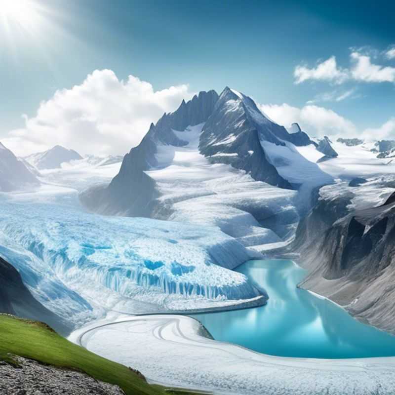 ¡Un día en el glaciar Aletsch: aventura alpina en la Haute Route!<h3>Caminando sobre hielo: explorando el glaciar Aletsch en primavera</h3><h3>Belleza glacial y vistas panorámicas: un día inolvidable en la Haute Route</h3><h3>De Suiza a Francia: trekking por el glaciar Aletsch en la primavera</h3><h3>Descubriendo la magia de los Alpes: un viaje al glaciar Aletsch</h3>