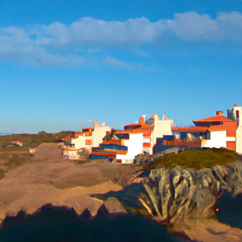 Six intrepid travelers embarking on a 5-day winter adventure along the breathtaking Rota Vicentina in Portugal, surrounded by the rugged beauty of the Atlantic coast and lush greenery.
