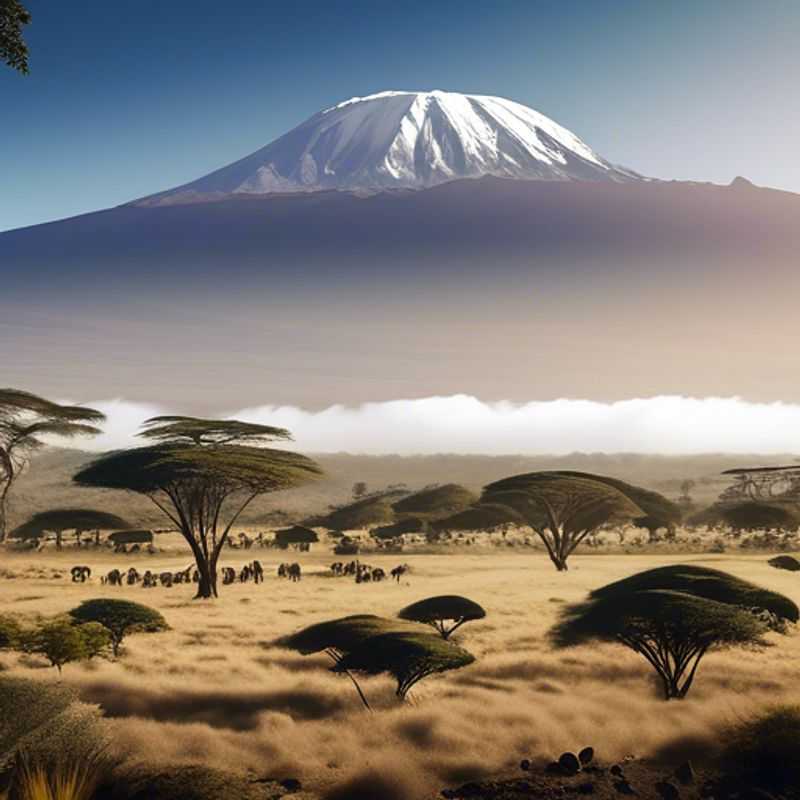 Camp Under the Stars: A Winter Wonderland at Barafu Camp on Mount Kilimanjaro