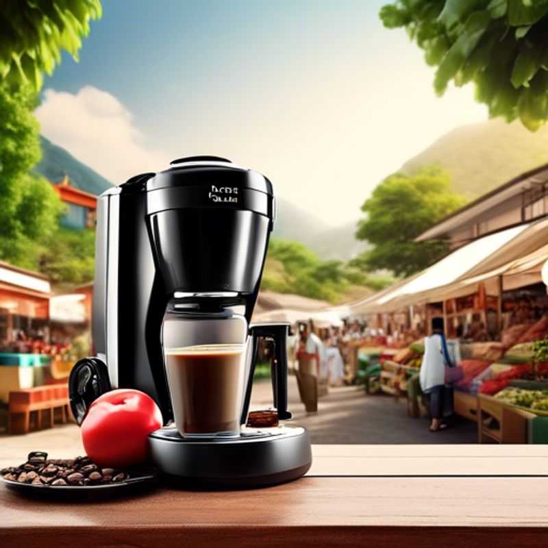 Una cafetera portátil, perfecta para preparar café fresco mientras viajas o acampas.