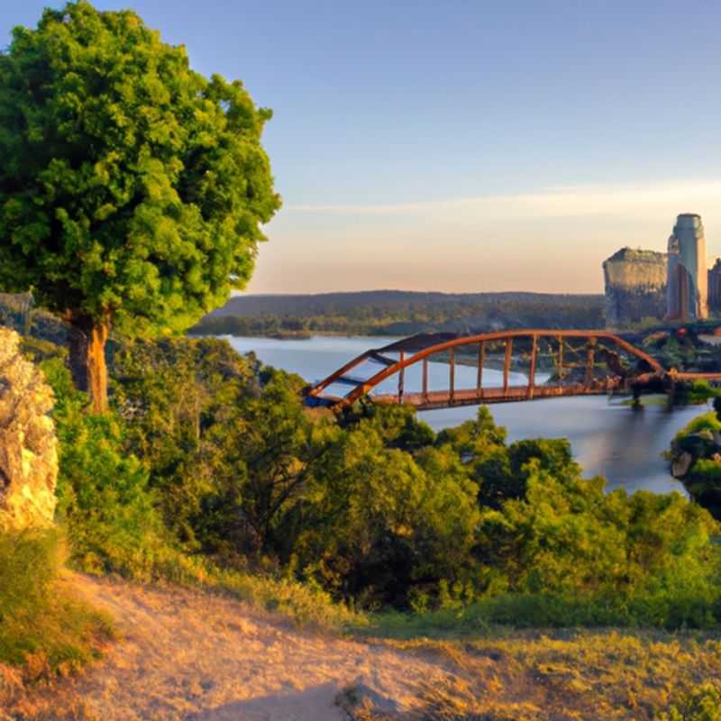 Une visite printanière au Capitole de l'État du Texas à Austin, aux États-Unis