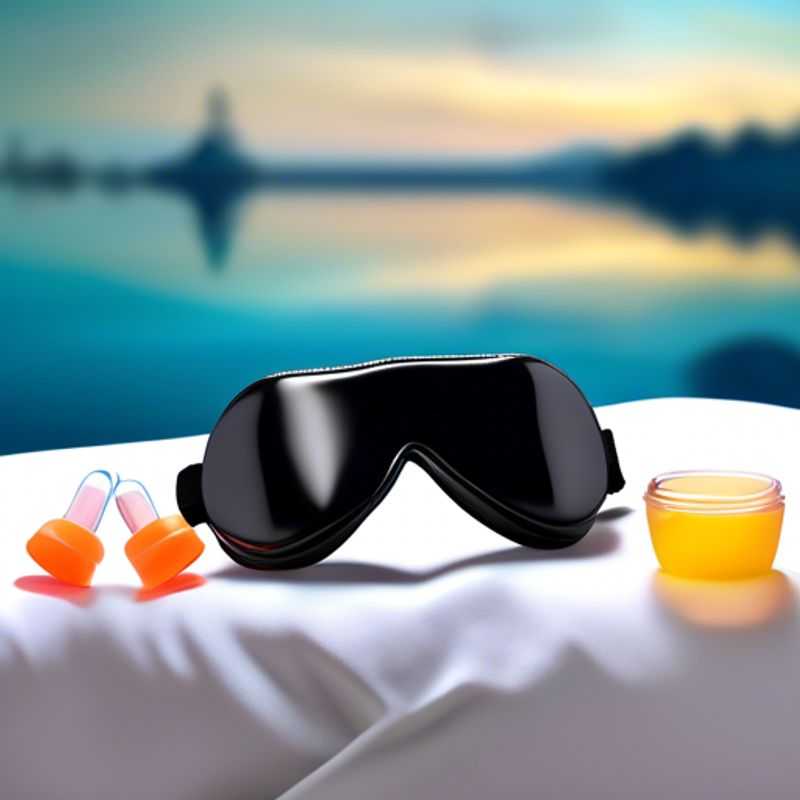 Masque pour les yeux et bouchons d'oreilles pour un sommeil réparateur