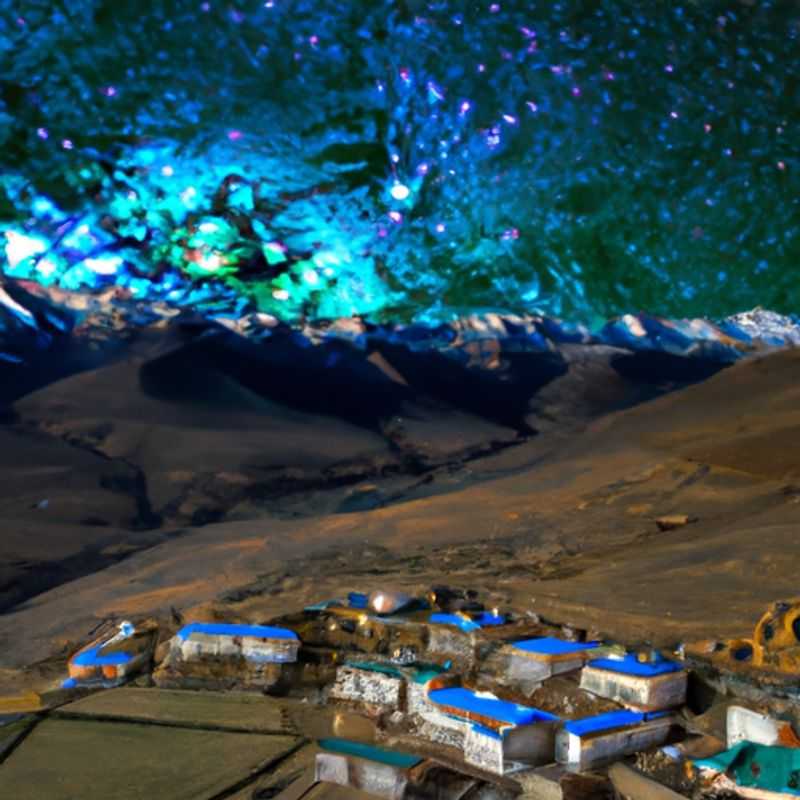 Visite du Fort de Dhankar lors du trek de la vallée de Spiti au printemps