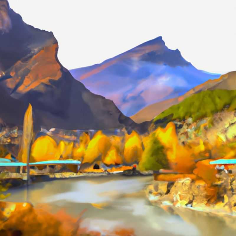 Quatre randonneurs s'émerveillent devant la splendeur automnale du circuit de l'Annapurna, au Népal, où les sommets enneigés côtoient des forêts dorées et des villages traditionnels.