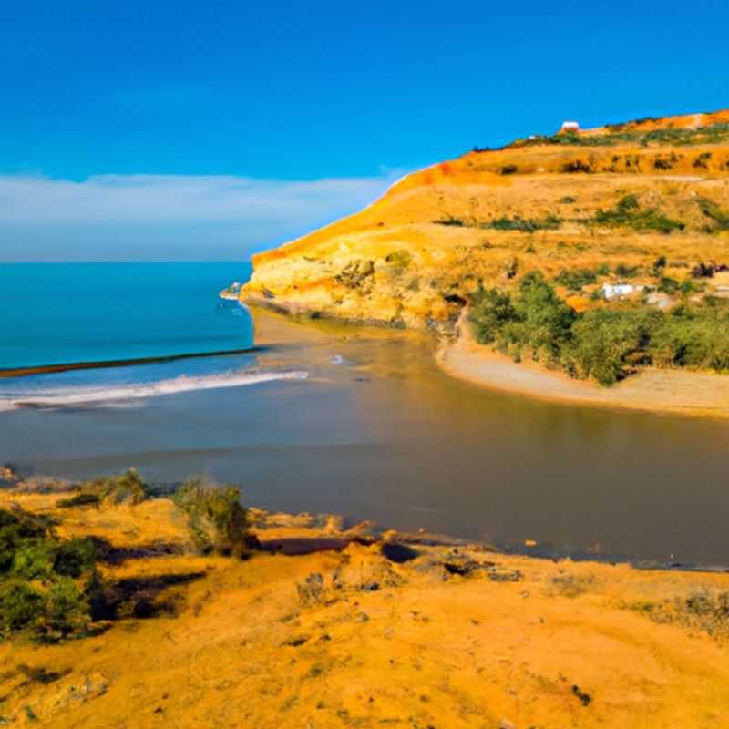 A solitary traveler ventures through the vibrant streets of Taghazout, Morocco, immersed in the captivating energy of this coastal paradise during a 4-day springtime escape.